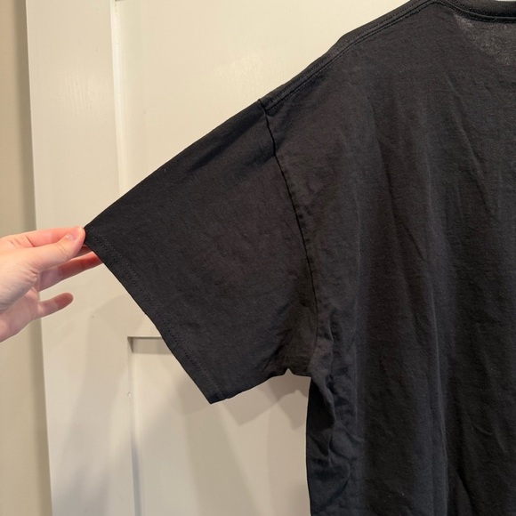 Rue21 Black Tee with Red and Blue Graphic Tshirt - Picture 6 of 6